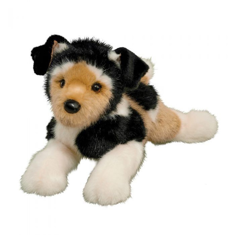 Douglas Toys, Plush, 18", Moses the Terrier Mix